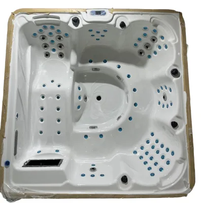 Top-Made Square Acrylic Spa Jet Soaking Therapy Ice Bath Tub Factory Sale Accessory Product