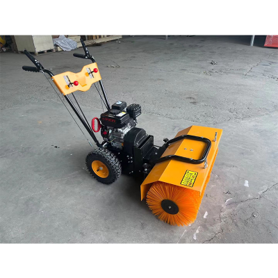 6.5Hp Four Stroke Engine Thrower for Factory Property 5 Forward and 2 Backward Gear Position Snow Sweeping Tools