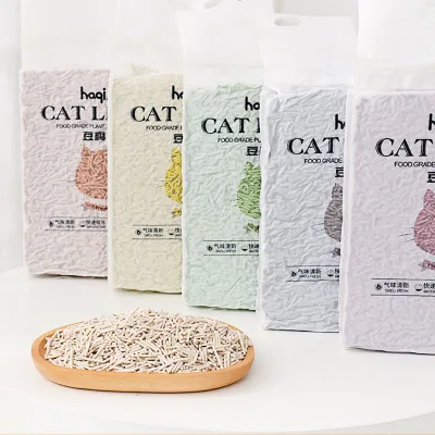 Promotional Products Production Line Highly Absorbent Dust Free Mixed Tofu Cat Litter Sand