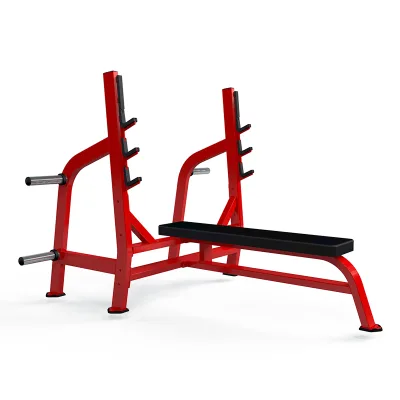 Professional Gym Equipment Fitness Machine Press Flat Bench Adjustable WT Storage for Sale