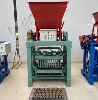 High Output Multifunctional Automatic Block Making Machine Motor Voltage Optional Concrete Brick Production Machine 1 Year