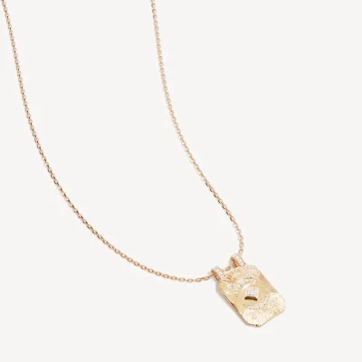 Woman 925 Sterling Silver Gold Plated Sunburst Medallion Pendant Necklace Celestial Sun Ray Tag Necklace with Diamonds