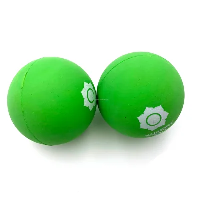 2024 Customized High-Density Natural Rubber Yoga Balls Logo Printed High-Density Massage Balls Hot Selling Sports Entertainment