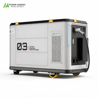 Mobile BESS for Truck Charging JApower 190kWh 261kWh 295kWh Battery DC Fast Charger for Heavy Duty Fleets and Industrial Sites