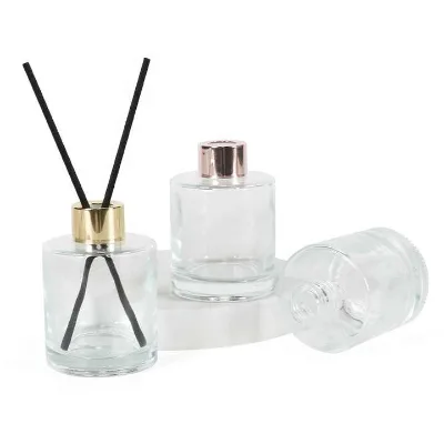 150ml Luxury Glass Reed Diffuser Bottles Home Decoration Aromatherapy Air Freshening Fragrance Reed Diffuser