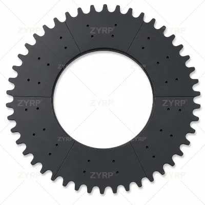 ZYPR Heavy Duty Nylon Synthetic Plastic Corner Wheel Chicken Duck Slaughter Line Turning Component