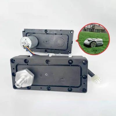 Mower Gearbox for Tracter Transmission Gearbox Lawn Mower Robot Plastic Gear Integrated Machine Parts Side Brush Reduction Gear
