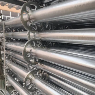 Galvanised Steel Ringlock Standard/Vertical Scaffolding