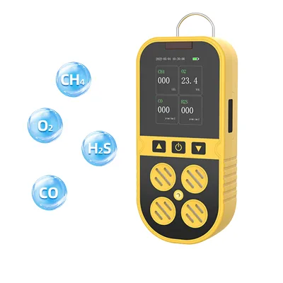 Multi Gas Detector Combined Multi Gas Detector Easy Use