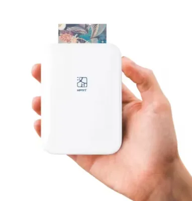 Portable Color Pocket Printer MT53 Mini Photo Thermal Sticker Printer 800mAh DIY Smartphone Wireless Imprimante