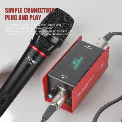 A13 XLR Microphones Preamp With Variable High Gained Control for Professional Auditory