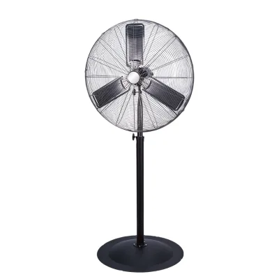UL 25 30 Inch Heavy Duty Pedestal Fan Warehouse Garage 3 Speeds Industrial Stand Fan