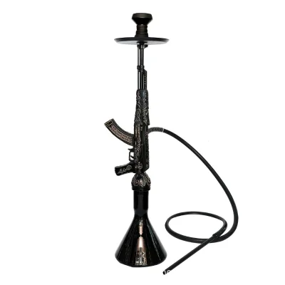 Jiaxin Factory Hot Selling High Quality Hookah Shisha Acrylic Ak47 Hookah Shisha