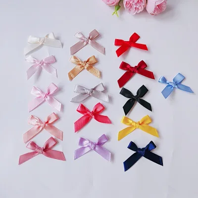 Stock 1cm Double-side Ribbon Machine-made Bows Apparel Lingerie Socks Gift Decoration Box Accessories Light Luxury