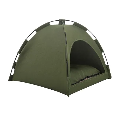 Yun All-season Breathable Foldable Cool Pet Tent Cat Bed for Small/Medium Breeds Outdoor Use Minimalist Style