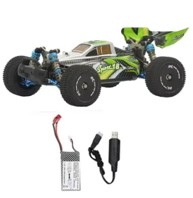 XLF F18 1:14 Scale RC Race Car 2.4G 2CH 80M Remote 70KM/H Brushless Motor Ready-to-Assemble Indoor-Outdoor Electric Toy