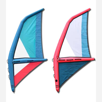 Inflatable Sail Professional, Windsurf Sail for Adults Oxford Windsurf Sail with 360° Visualization Window for Wind Surfing