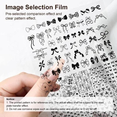 Professional Nail Beauty Stamping Plate Different Patterns Design Nail Art Transfer Made of Durable Stainless Steel