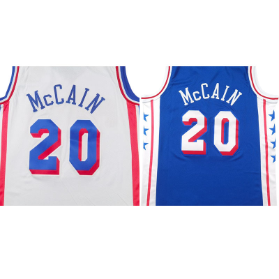 2025 Wholesale Jerseys New Stitched/Hot Press Basketball Jerseys 20 McCAIN Custom Team Jersey