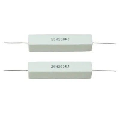 RX27 Cement Resistor SQP Cement Resistance 0R To 150kR Ohm 2W 5W 7W 10W 15W 30W 50W 80W 100W with Leads