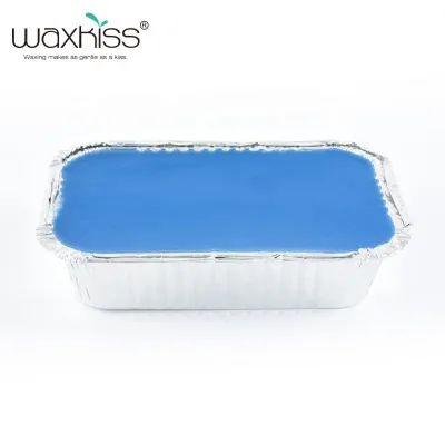 1kg Hot Wax for Men's Salon Strong Viscosity for Tough Hair Low Melting Poing Hard Wax Block