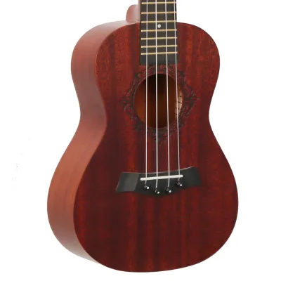 China Professional Factory Wholesale OEM 23 Inch Mahogany Solid Body Concert Ukulele Tenor Style at Cheap Price