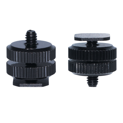 UNC 1/4 Standard Conversion Hot Shoe Conversion Screw Double Layer Hot Shoe Screw for Camera