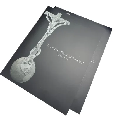 Custom Saddle Stitching Art Paper Anti Scratch Film Catalogue Booklet Brochure Book Printing