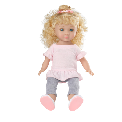 High Quality Plastic Vinyl Dressed  Baby Doll Alive Baby Dolls 14 Inch Girl Doll Factory