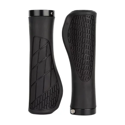 Bicycle Handle Comfortable Shock-absorbing Bicycle Grip Anti slip Compatible with Mountain and Scooter