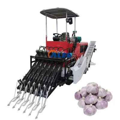High Quality Garlic Digging Machine With Automatic Bagging Function
