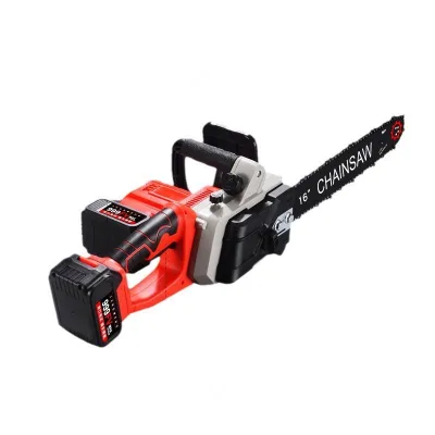 TEBAK Electric Saw Chainsaw Tool Logging Pruning Saw Portable 16 Inch Brushless Lithium Chainsaw Tree Oil Electric Chainsaw