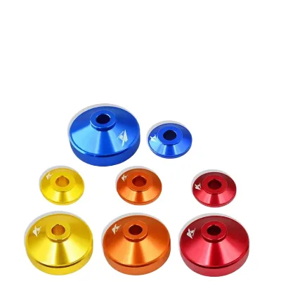 LC150 LC135 Aluminum Alloy Hub Cover 2-Piece Set for Motorcycle Body Systems Modification Essential Accessories
