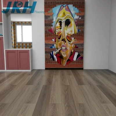 Click Lock Waterproof Spc Flooring Rigid Core Vinyl Pvc Floor with Wear Layer 0.2mm/0.3mm/0.4mm/0.5mm