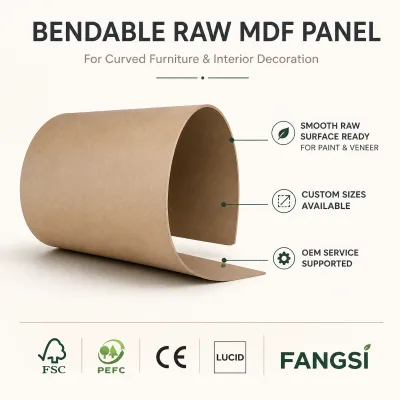 Multi Size 3mm 6mm 12mm 18mm Raw MDF Board Sheet Laser Cutting CNC Craft Making Wholesale