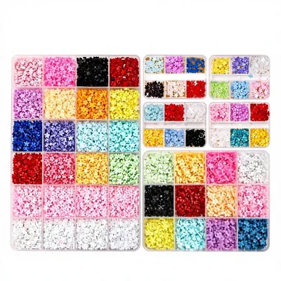 Cherry Blossom Petal Glitter Set Internet-Famous New Style Instagram-Inspired Resin Nail Art Japanese-Style Matte DIY Nail