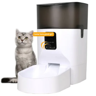 Automatic Cat Feeder 7L Pet Feeder WiFi Version App Remote Control Smart Pet Feeder