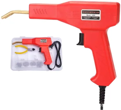Factory Big Discount Plastic Welder Kit with Hot Stapler Gun for Automotive Repair 1-Year Warranty 110V-240V Universal