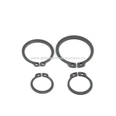 Factory price black Retaining rings for shafts