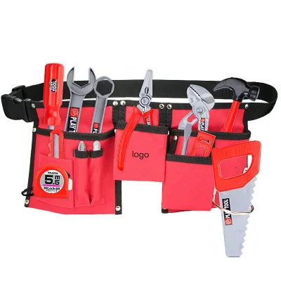 Custom High Quality Oxford Electronics Toy Kit Waist Bag Kids Tool Belt