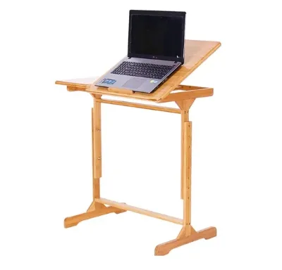 Wholesale Folding Laptop Table for Office and Home High-quality Bamboo Portable Laptop Desk