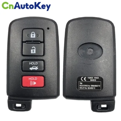 CN007086 Smart Key for Toyota Camry Avalon Aurion 4Buttons BA4EQ AES Chip 433MHz 89904-33460 Keyless Go 61E377-0010