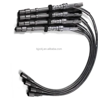 High Quality New Ignition Wire Spark Plug Cable for Aud-i Volkswage-n Gol-f 1.8 Engine Ignition Distributor Wire 06A905409G