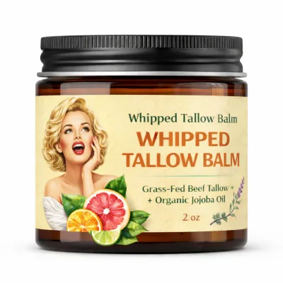 Whipped Tallow Balm Sulfate-Free Silicone-Free Vegan Honey Shea Butter | Natural Anti-Aging Moisturizer for Face Body | Unisex