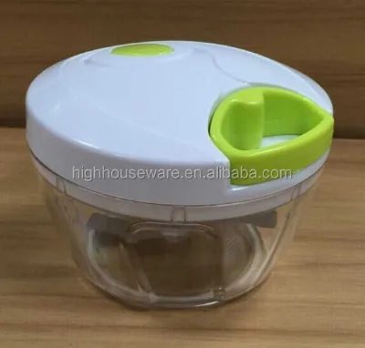 High Quality Food Grade Spiral Vegetable Slicer Chopper, Mini Manual Speedy Chopper