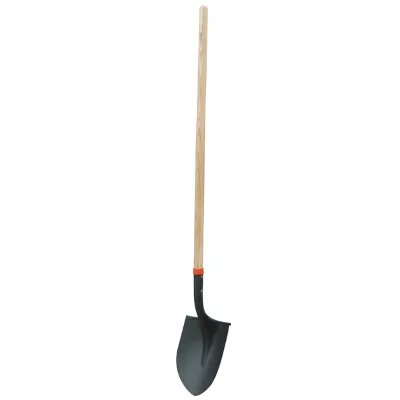 71316 Round Digging Garden Shovel S518 With Wooden Handle