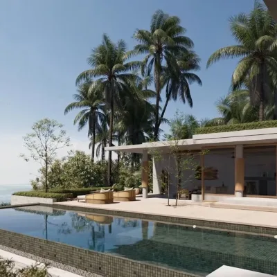 Contemporary Minimalist Industrial Style Architectural Project Home 3D Interior Design Service for Full House