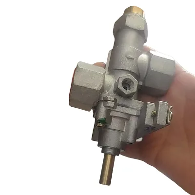 Heavy-Duty Deep Fryer Gas Valve Electric Ignition Switch Flame Failure Protection Kitchen Safety Equipment Made Aluminium