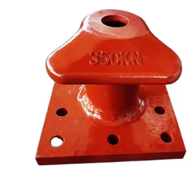 Ship Single Bitt Marine Mooring Bollard Wharf Mooring Pier Mooring Bollard Marine Cast Steel Bollard