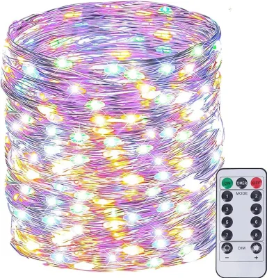 YN Starlight LED PVC Fairy String Lights 5m/10m 8 Modes USB Powered IP44 Waterproof Dimmable CRI 80 Party Wedding Christmas